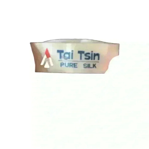 Tai Tsin Men’s Striped Pure Silk Tie - Picture 4 of 5